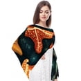 thumbnail image 4 of Starfish Elegant Chiffon Silk Scarf for Women - Lightweight Breathable Shawl Wrap in Size 70.86 x 28.7 inches, 4 of 6