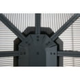 thumbnail image 6 of Sojag Savino 12 x 14 x 9 ft Black Gazebo, 6 of 14