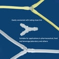 thumbnail image 5 of JoyTube Plástico Barb Equal Y Tee 3/16" manguera ID Conectores de tubería de polipropileno Junta de plástico Empalmador Adaptador Unión Barco Agua Aire Acuario O2 Combustible (paquete de 5), 5 of 5
