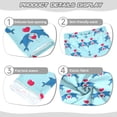 thumbnail image 2 of joogoo Girls' Leggings Shark and Hearts Yoga Pants 7-8T, 2 of 8