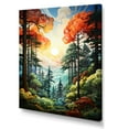 thumbnail image 2 of Designart "Tree Redwood Shimmering Heights II" Landscape & Nature Wall Decor, 2 of 5