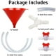 thumbnail image 5 of Inteprter Embudo imprescindible para bongs de cerveza con válvula de sellado para una diversión sin fin en juegos de beber cerveza durante las Kits de decoración para fiestas, 5 of 6