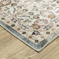 thumbnail image 3 of Woven Trends Roma - SUM07 - Vintage Style, Persian Inspired Pattern, Stain Resitant, Living Room, Dining Room, Office, Low Pile Polyester Area Rug in Grey - 4' x 6', 3 of 3