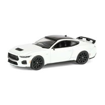 GreenLight 1/64 2024 Ford Mustang, Oxford White, Muscle Series 30 13370-F