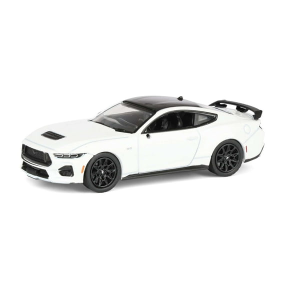 GreenLight 1/64 2024 Ford Mustang, Oxford White, Muscle Series 30 13370-F