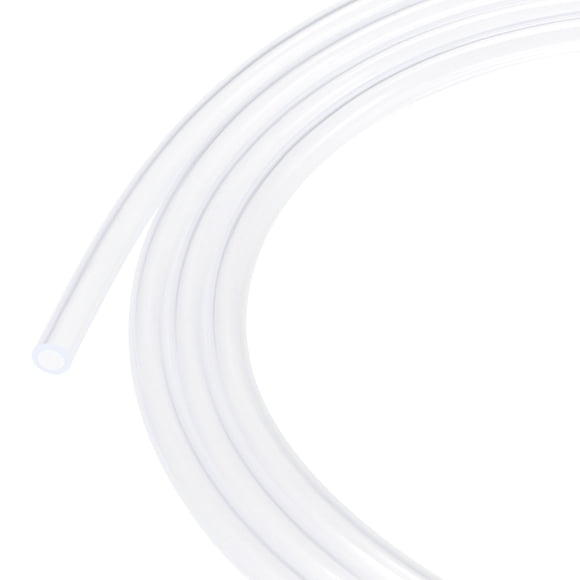Unique Bargains 4mmx6mm 10ft PVC Vinyl Tubing Clear Tube Plastic Tubing Water Hose Airline