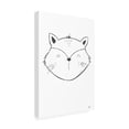 thumbnail image 4 of Canvas Wall Art - Lor Muller 'Fox' Wall Art for Living Room, Bedroom, or Office Décor by Trademark Fine Art - 22 x 32 Inches, 4 of 4