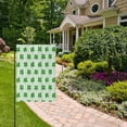 thumbnail image 2 of Birthday Party Garden Flags Outdoor Patio Decoration Flags 28x40in Cute Four-leaf Clover, 2 of 6