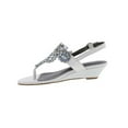 thumbnail image 2 of Bellini Loni Women Wedge Sandal In White Textile, 2 of 5