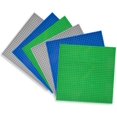 thumbnail image 2 of Classic Baseplates Building Base Plates for Building Bricks 100% Compatible with Major Brands-Baseplates 10" x 10", Pack of 6, 2 of 7