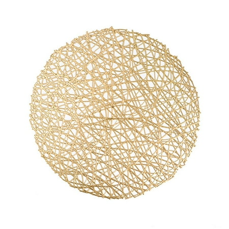 

Placemats Hollow PVC decoration Meal Mat Dining Table Heat Insulation Non-slip