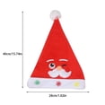 thumbnail image 2 of Yuarrent Gorro de Navidad para chico, gorros de invierno, accesorios de fiesta para niños, regalo dulce para mantener el calor, decoraciones de felpa de Kits de decoración para fiestas Patrón mayor Yuarrent HA069653-03, 2 of 6