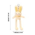 thumbnail image 2 of PUREKKI Dopamine Pull Keychain Pulling Doll Key Chain Schoolbag Cute Pendant, 2 of 6