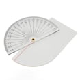 thumbnail image 3 of Joint Goniometer, Acrylic 180 Degrees Easy Observation Finger Joint Goniometer Transparent Clear Scale Strong  for Architectural Drawings, 3 of 7