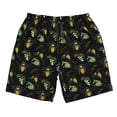 thumbnail image 5 of Goofa Bee Floral Printed Mens Swim Trunks Summer Quick Dry Short Beach Swimwear Bathing Suits-3X-Large, 5 of 9