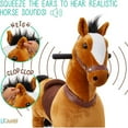thumbnail image 6 of Lil' Jumbl Ride-On Horse Toy with Sounds and Wheels for Kids, 6 of 10