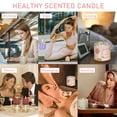 thumbnail image 6 of Scented Candles, 4 Pack Natural Soy Wax Highly Fragranced Candle Up to 50 Hours Burning Time Portable Jar Candle Set for Spa Bath Yoga, 6 of 8