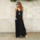 thumbnail image 1 of unique Womens Sling Sleeveless Maxi Dresses Kaftan Loose Summer Holiday Casual Beach Sundress, 1 of 1