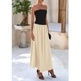 thumbnail image 4 of Vestido largo PRETTYGARDEN para mujer, primavera 2025, con bolsillos, 4 of 9