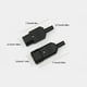 thumbnail image 4 of Seitruly Enchufe de cableado de 3 pines conector de alimentación automotriz de bicicleta eléctrica de repuesto resistente al calor de alta Adaptadores de corriente Femenino, 4 of 6
