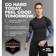 thumbnail image 2 of Tough Outdoors Sports Compression Arm Sleeves for Men & Women - Youth, Kids Basketball Shooting Sleeves - Football, Baseball, 2 of 7