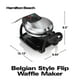 thumbnail image 4 of Wafflera Belga Hamilton Beach Rotatoria, 4 of 4