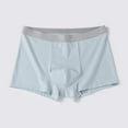thumbnail image 2 of Sngxgn Men's Breathable Trunks Underwear Covered Band(Light Blue,XXXL), 2 of 3