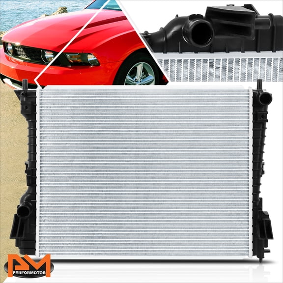 PM PERFORMOTOR Aluminum Core OE Style Radiator for 05-14 Ford Mustang 3.7L-5.0L AT/MT DPI-2789