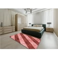 thumbnail image 5 of Ahgly Company Machine Washable Indoor Rectangle Transitional Red Area Rugs, 2' x 4', 5 of 7
