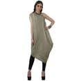 thumbnail image 3 of Moomaya Robe Kurti Sans Manches à une Épaule Imprimée pour Femmes, Vêtement de Créateur Boho pour Fête, 3 of 7