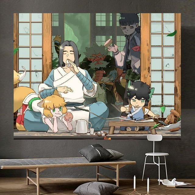 Tapiz de pared Leyendas de Heis Luos Xiaoheis 150x130 cm