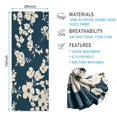 thumbnail image 2 of Pioneer Flower Floral Print Pattern Hot Yoga Mat Towel Non Slip for Hot Yoga - Quick-Drying Yoga Mat Cover with 4 Corner Pockets with Travel Bag - Hot Yoga Towel Non Slip 74"x26", 2 of 6