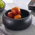 thumbnail image 3 of Better Homes & Gardens Medium Wood Serving Bowl, Black, 3 of 7
