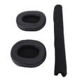 thumbnail image 1 of Conjunto de Protector de Banda para la Cabeza de la Cabeza, Almohadillas de Espuma de Memoria de Alta Densidad Almohadillas para la Cabeza de Esponja Insonorización Altamme, 1 of 7