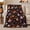 Witch Gnomes, variant on Cute autumn celebration Characters Kawaii-Inspired Cartoon, Warm Flannel Blanket for Living Room and Reading Nook, Festive autumn celebration Scene, Animal Lovers autumn celebration Gift