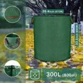 thumbnail image 2 of Bolsa de Jardín, Bolsa de Desechos de Jardinería de 300L con Asas y Marco de Soporte, Bolsa de Desechos Verde Plegable y Reutilizable, Bolsa de Verduras de Jardín para Recoger Hojas y Malezas, 2 of 5