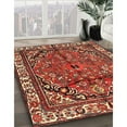 thumbnail image 3 of Ahgly Company Machine Washable Indoor Rectangle Traditional Tomato Red Area Rugs, 2' x 3', 3 of 7