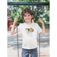 thumbnail image 2 of Cute Ghost With Spooky Balloons T-Shirt Juniors -Image by Shutterstock,  Medium, 2 of 4