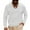 White-mens long sleeve tee shirts, variant on RongHuan Waffle Shirts for Men Stylish V Neck Textured Tops Classic Fit Long Sleeve Tshirt Solid Color Shirt