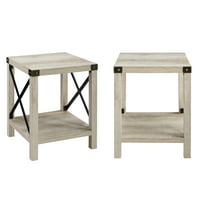 Cool pictures of end tables Farmhouse End Tables Walmart Com