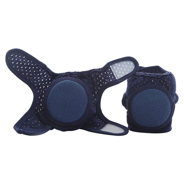 Sywqhk Rodillera para bebé Cojín para codo de gateo Protector de rótula para niños pequeños (azul marino) Sywqhk Alta Calidad