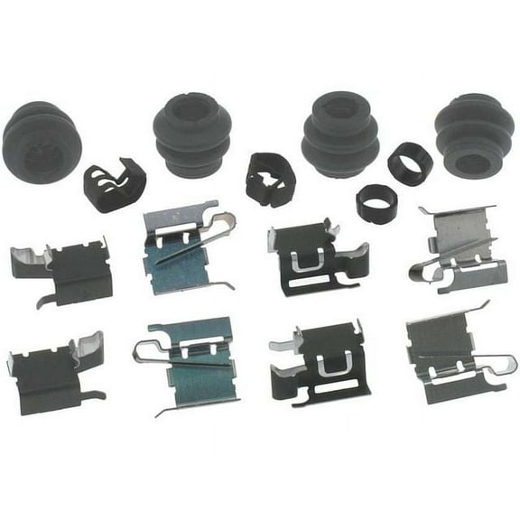 Front Brake Hardware Kit - Compatible with 2009 - 2022 Toyota Corolla 2010 2011 2012 2013 2014 2015 2016 2017 2018 2019 2020 2021