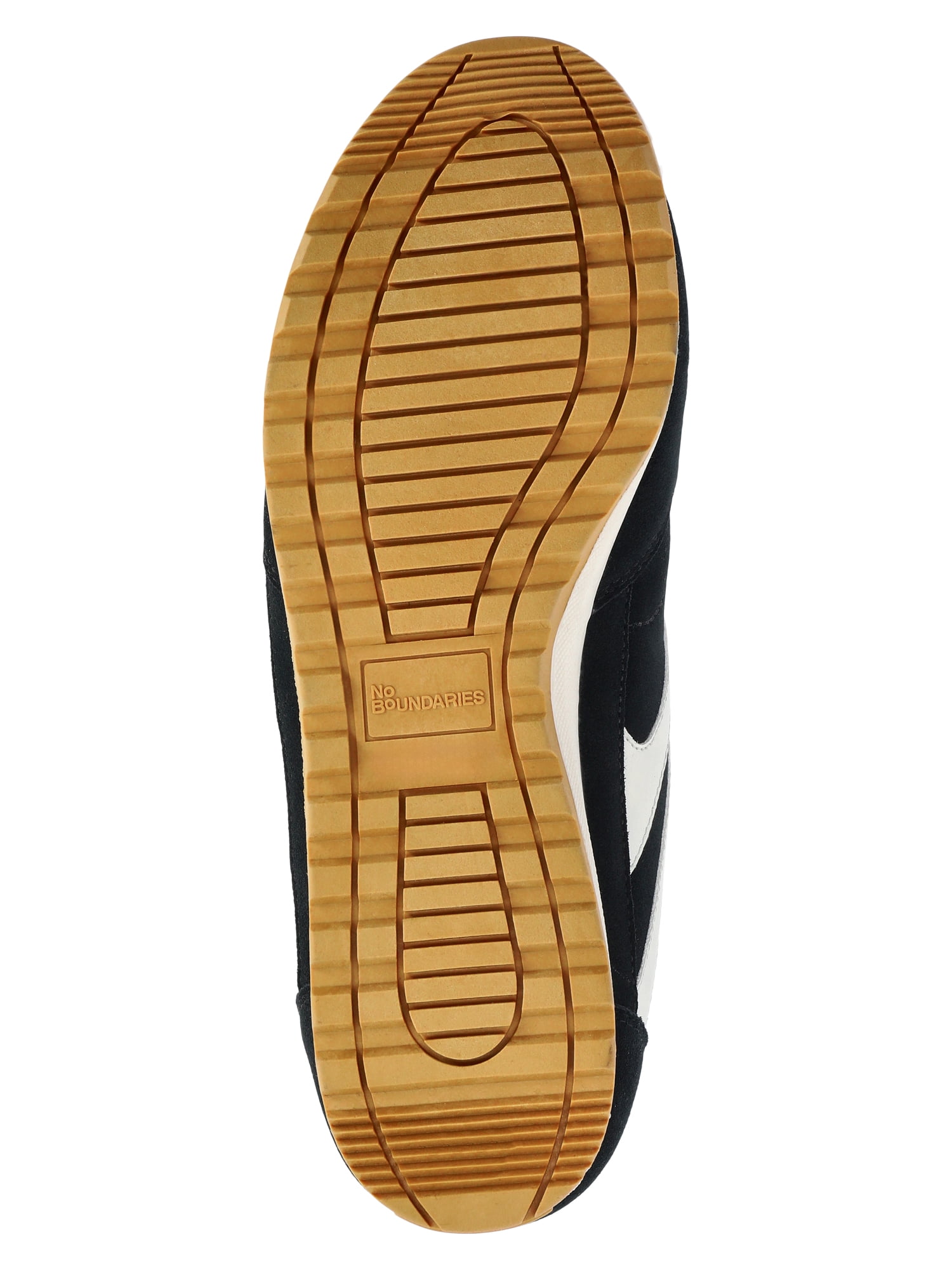 No Boundaries Men's Genuine Suede Slim Sneakers