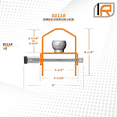 thumbnail image 5 of TRAILER COUPLER LOCK FOR 17/8IN2IN& 25/16IN BALL, 5 of 5