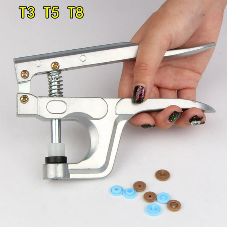 Aluminum Alloy Clothing Button Snap Pliers Snaps Quick Fastener Tool For  Home Professional Use