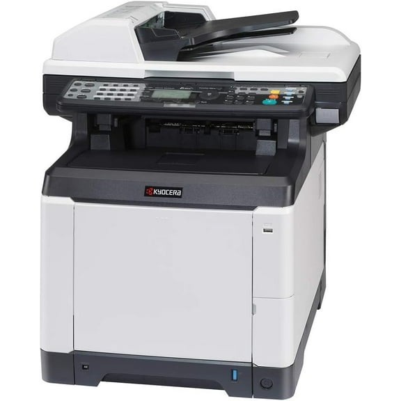 Kyocera ECOSYS M6526cdn A4 Color Laser Multifunction Printer – 28ppm, Copy, Print, Scan, Duplex, USB & Network, 1 Tray