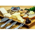 thumbnail image 7 of Cilio Piave Brushed Stainless Steel Cheese Knife Set 4 Pieces with Wooden Box, 7 of 7