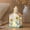 C, variant on TTJ Lighted Ceramic Mini House Figurines,LED Warm White Village Cottage Decor,Embossed Flower Sunflower House Ornaments,Tabletop Night Light For Shelf Mantel Home Decoration(A)