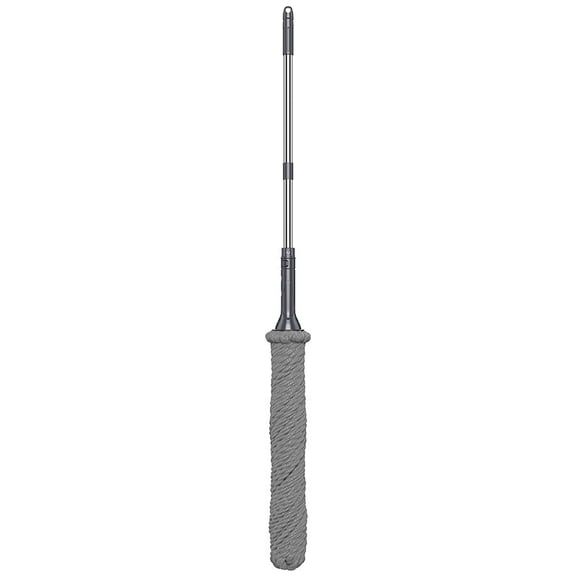 Self-Wringing Twist Mop (65cm/25.6in) | Super Absorbent Microfiber Mop with Long Handle for Hardwood, Tile & All Floors