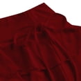 thumbnail image 5 of Tqcoqu Skirts for Women Casual Micro Pleated Skirt Layered Ruffle Short Skirts,Wine,Women's S-XL, 5 of 6